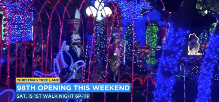 Ready to be dazzled? Christmas Tree Lane reopens this weekend