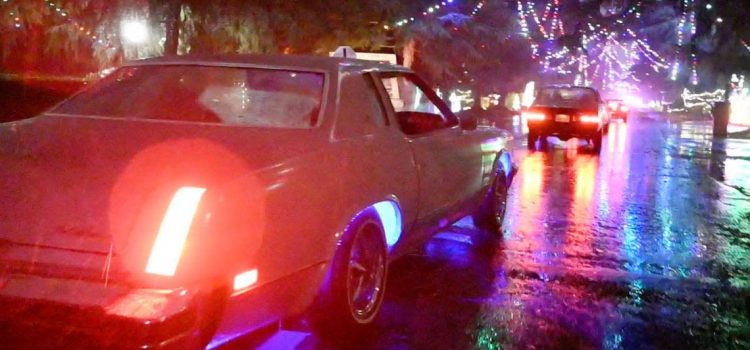 Christmas Tree Lane opens 100th year in Fresno with no walkers, but plenty of classic cars